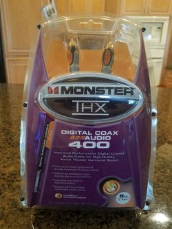 Monster brand Digital coax high quality audio