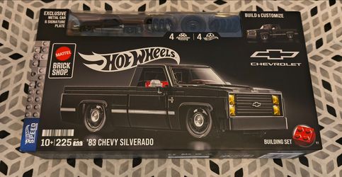 1983 Chevy Silverado Hot Wheels Mattel Brick Shop LEGOS