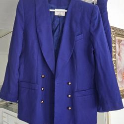 Kasper Polyester Skirt Suits Regular Size Suits & Skirt Size 16