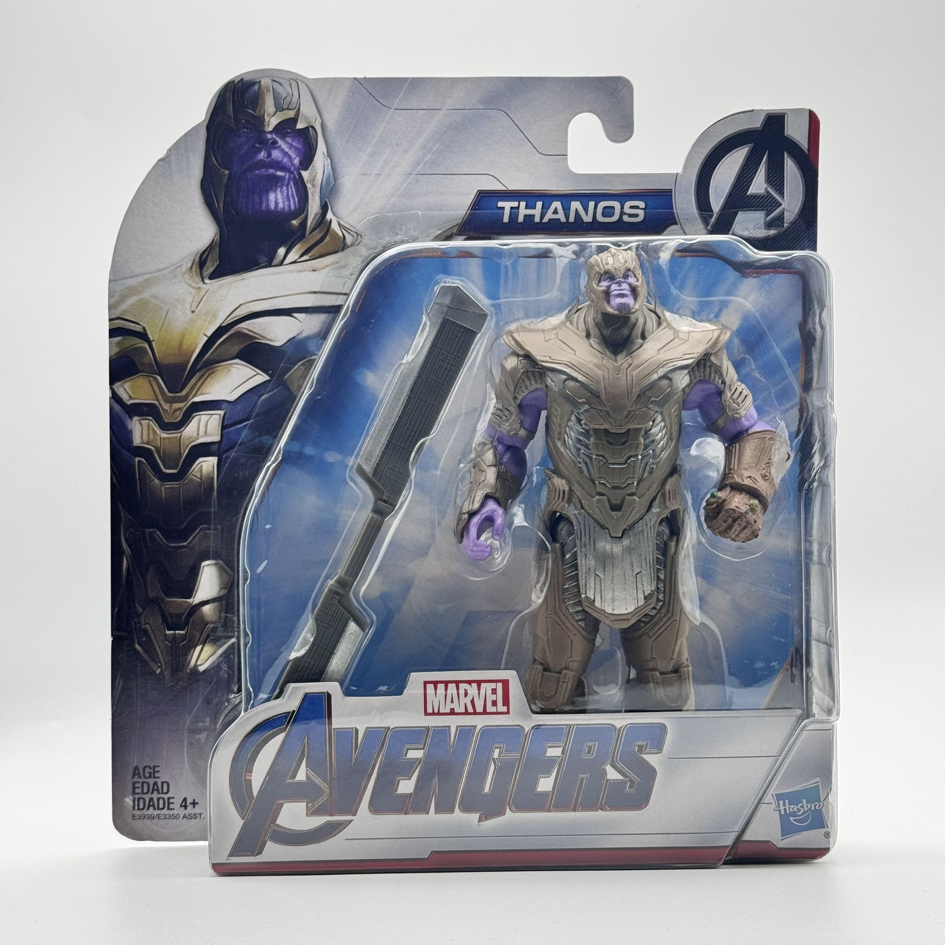 Marvel Avengers Endgame Warrior Thanos Deluxe 6" Collectible Action Figure Hasbro