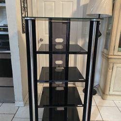 Tempered Glass Tv Stand And Media Center 