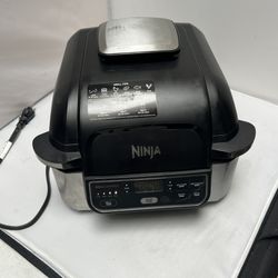 Ninja - Foodi 5-in-1 Indoor Grill with 4-qt Air Fryer - AG301