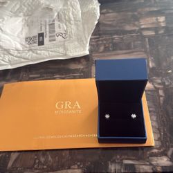 Moissanite Stud Earrings