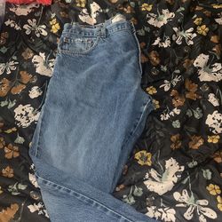 Mens Levis Jeans Bootcut Baggy Fit