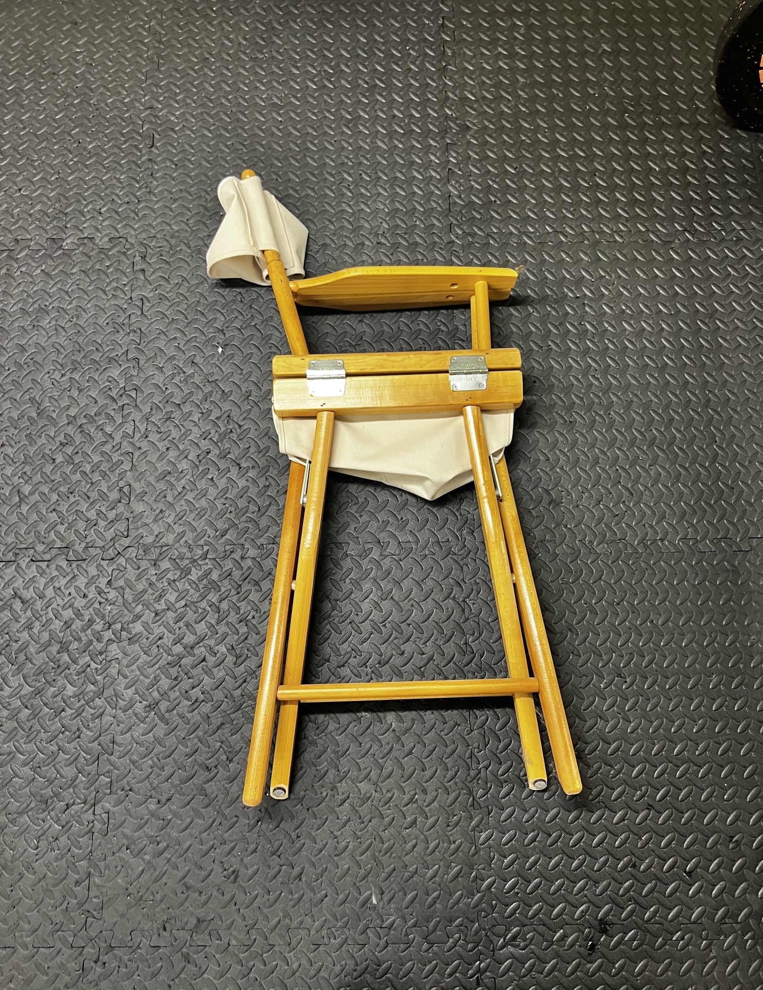 Telescope Casual Director Chairs Wood Sling Dining Height Chair