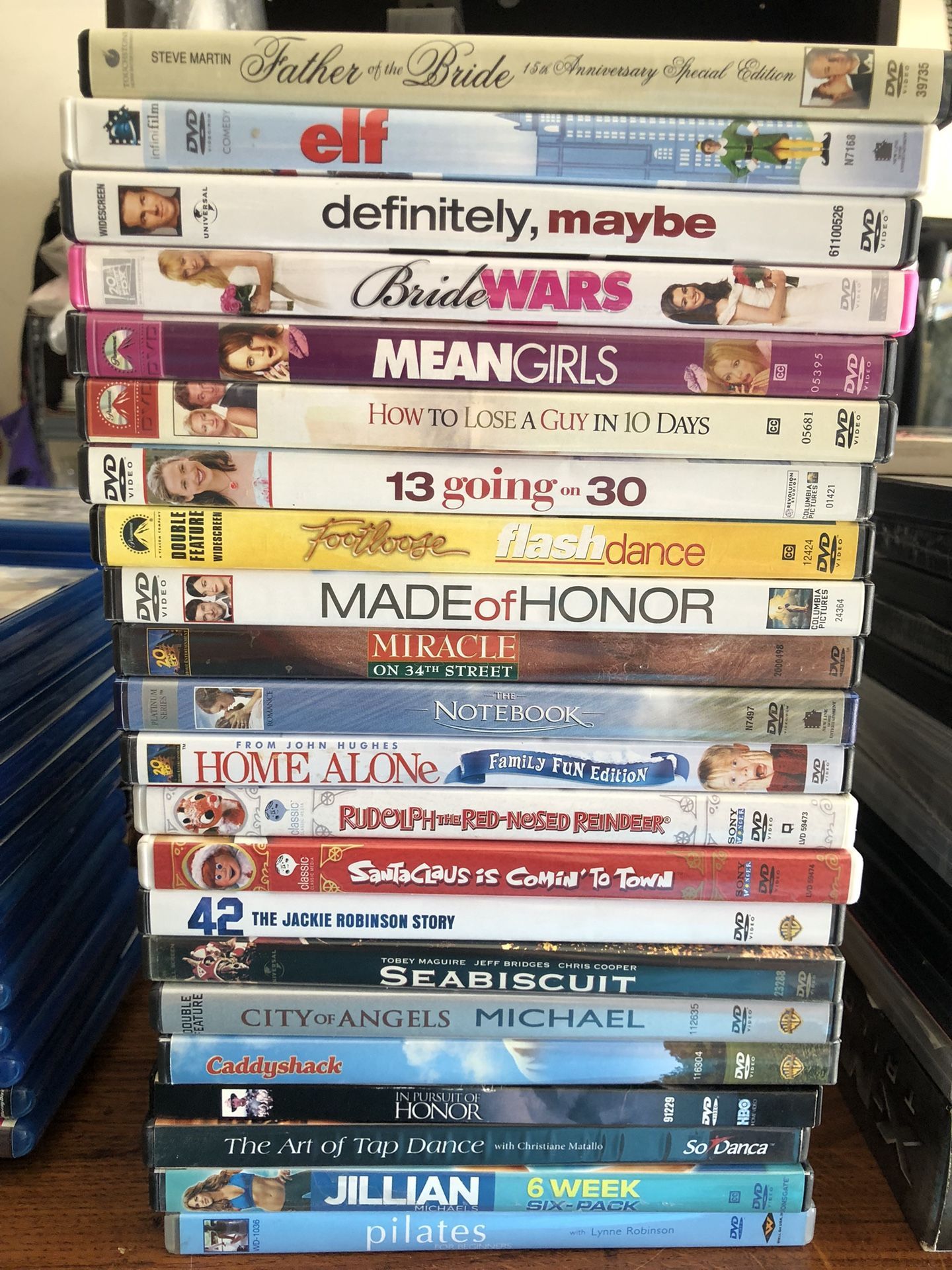 Variety of Mixed DVDs $12 For All