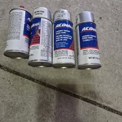 Car paint spray cans, GMC, Chevy,  Buick, silver