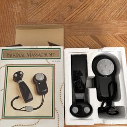 2 Piece Personal Massager Set