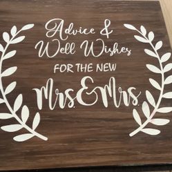 Custom Wedding Sign