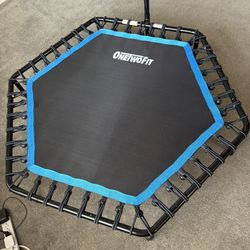 Adult Trampoline Rebounder Fitness Jumping Exercise Equipment Máquina Para Brincar Ejercicio 