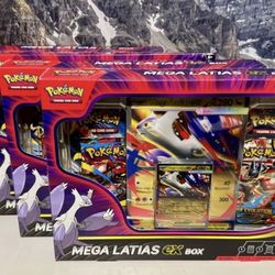 Pokemon Mega Latias Ex Box