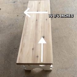 Rustic Farmhouse Bench