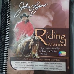 John Lyons Riding Manual & Ground Training Manual 
