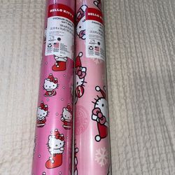 Hello Kitty Wrapping paper 100 Sq Ft 