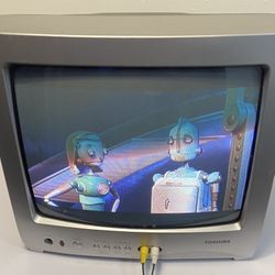 Toshiba 13" 13A24 AV  CRT TV Gaming Tested & Works (#823)