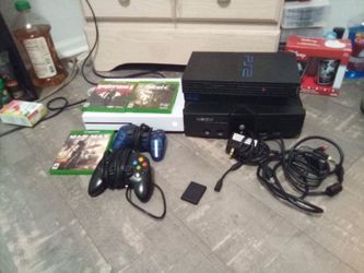 Xbox one s ps2 and first Xbox