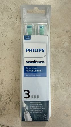 Philips Sonicare C2 Optimal Plaque Control 3 Heads, Retail: $32+Tax!!! New Sealed Package $15 Each Package, I Have Multiple Packages