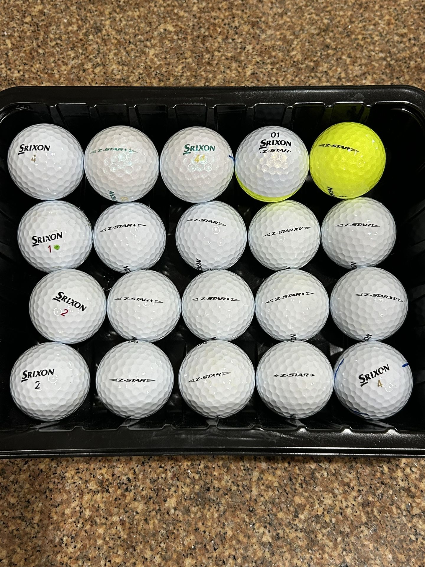 20 Srixon Z-STAR Golf Balls West LV See My Listings  For More Golf Balls