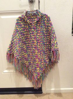 Hand made poncho