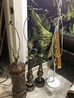 4 lamps
