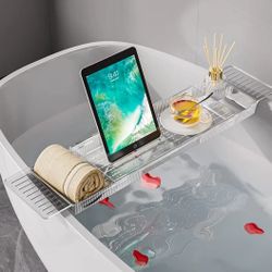 New Bath Tub Caddy, Adjustable 