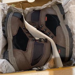 Steel Toe Work Boots Size 8”