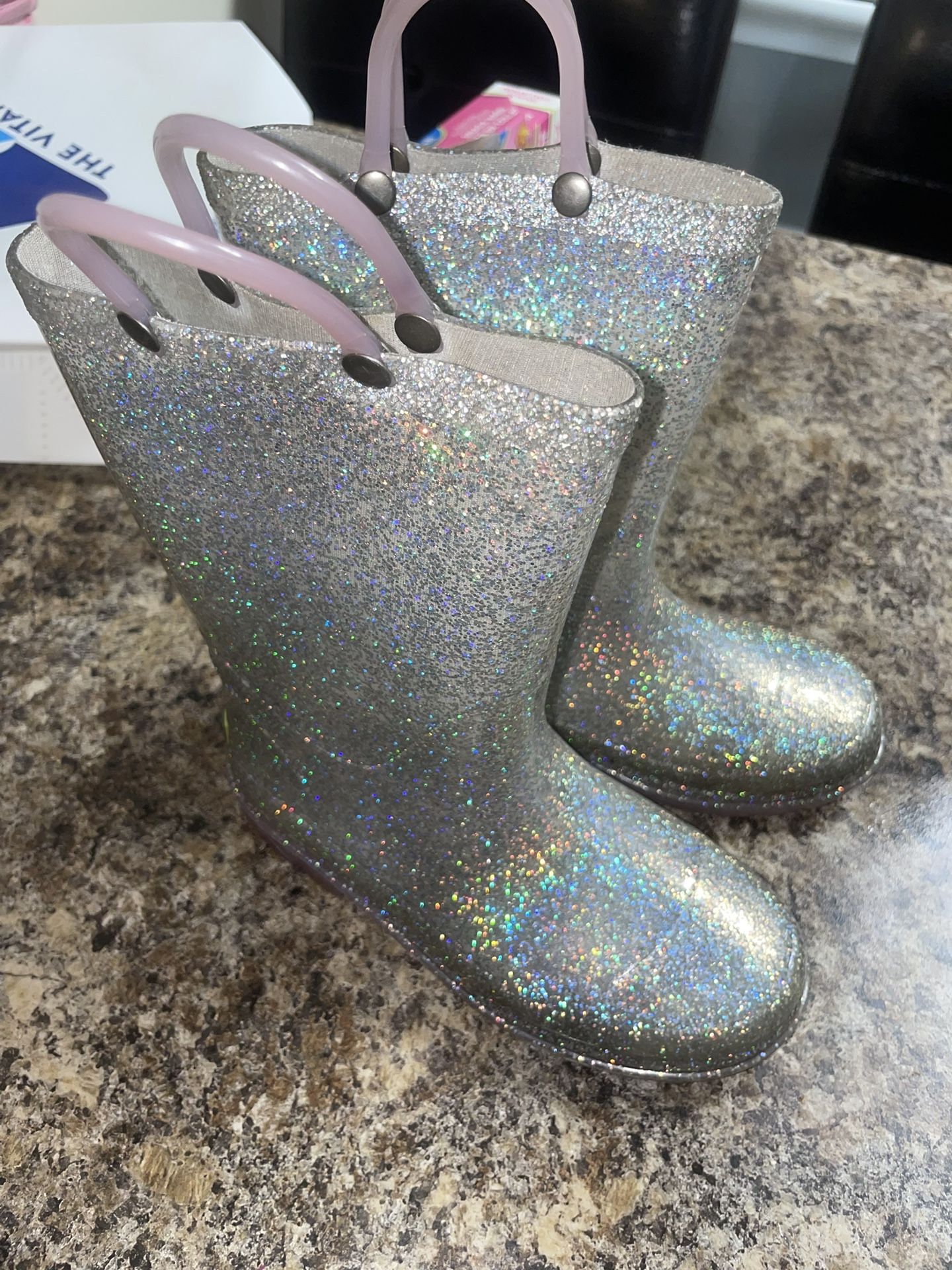 Size 12 Light Up Rain Boots