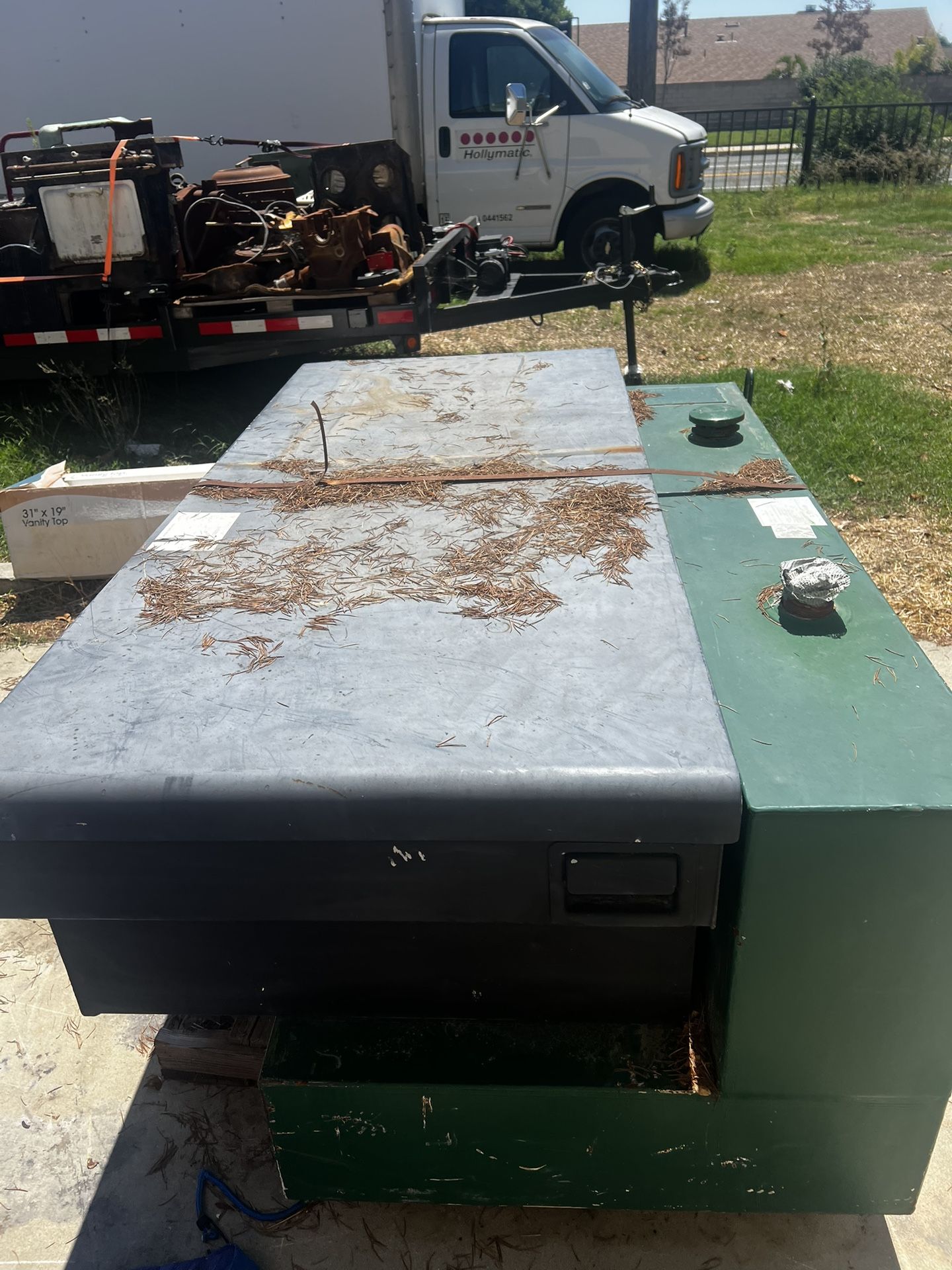 Gas And Tool Storage For Trucks
