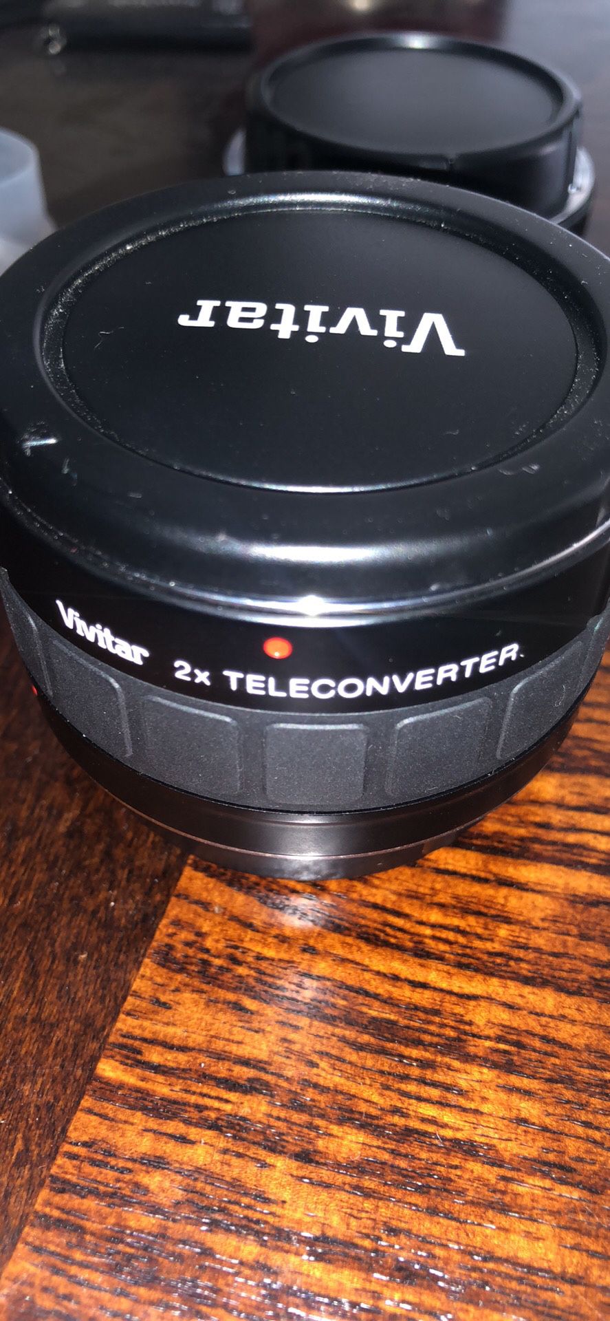 Vivitar Series 1 4-Element 2x Teleconverter Lens For Canon