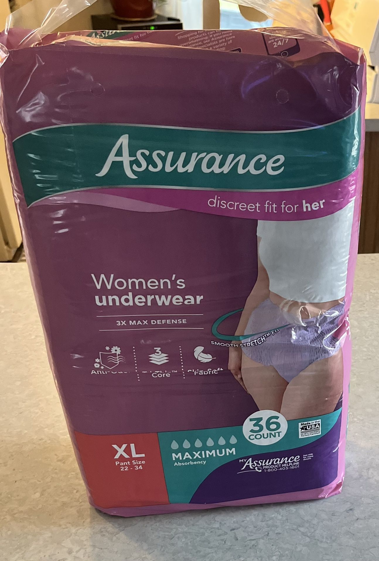 Adult diapers - Brand assurance