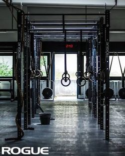 ROGUE Commercial Rig Setup – HYROX / CrossFit / Training Studio