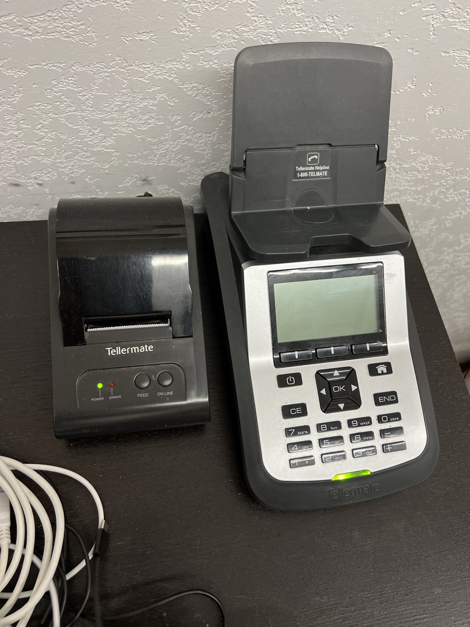TellerMate With Printer Register Coin And Cash Counter