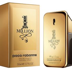 Paco Rabanne 1 Million By Paco Rabanne For Men Eau De Toilette Spray, 1.7 Fl Oz / 50 Ml