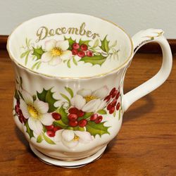Royal Albert Flower of the Month Tea Cup Vintage 