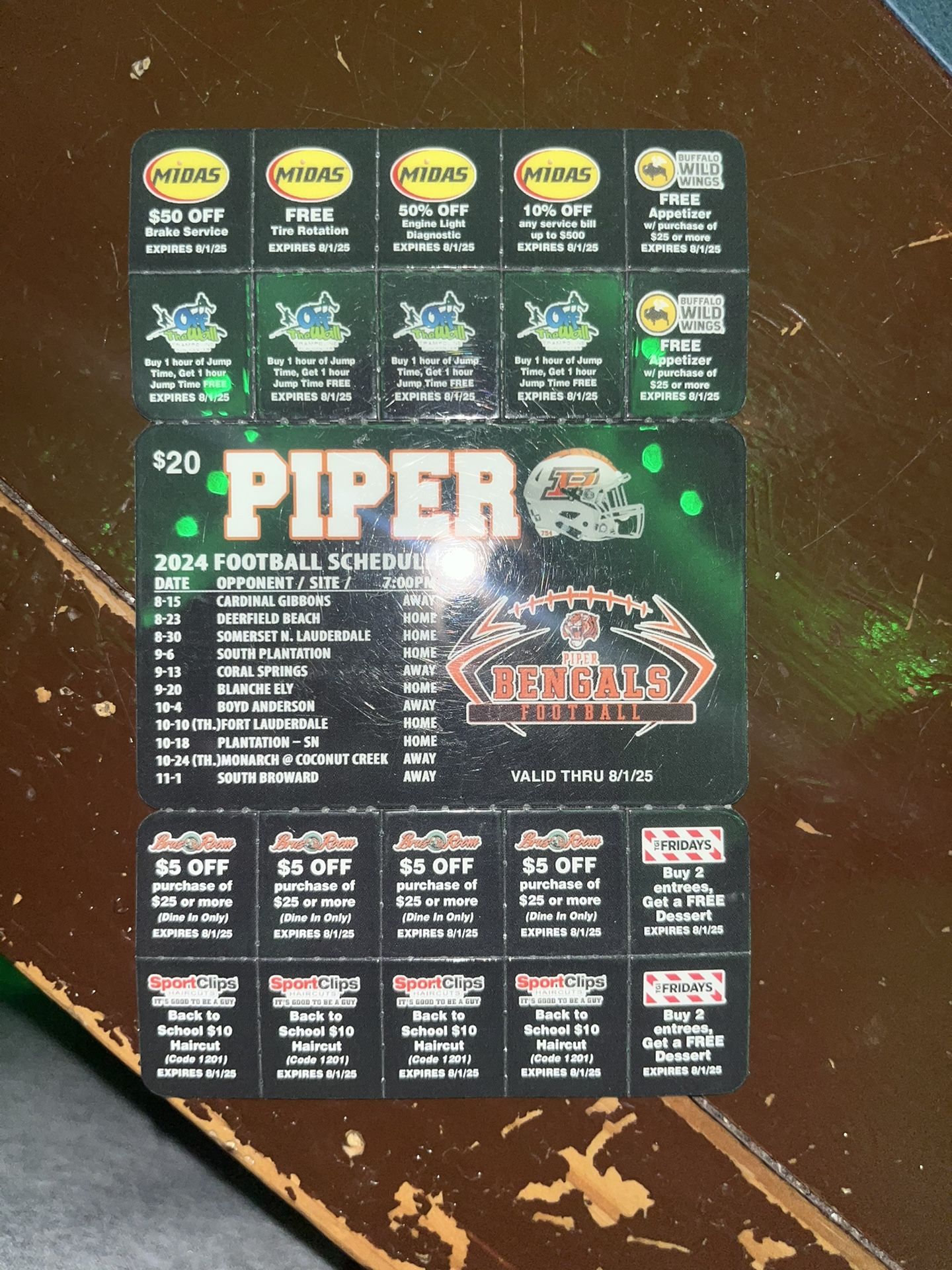 Fund Raiser For Football Team