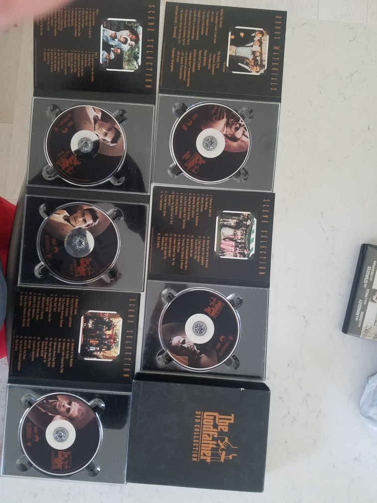 Godfather 5 disc collection. Like new