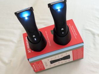 Two Meridian Body Face Trimmer Safe Blade