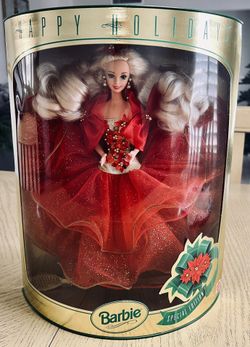 1993 Happy Holidays Barbie Doll Hallmark Special Edition Mattel # 10824