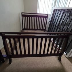 Free Full Size Bed Frame And Dresser 