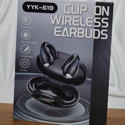 Clip On Wireless Earbuds ( Brand New, Never Used ) For $30 