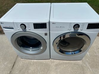 LG washer and dryer