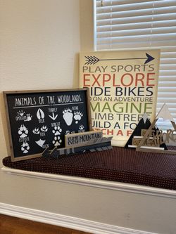 Decorations for a boys room