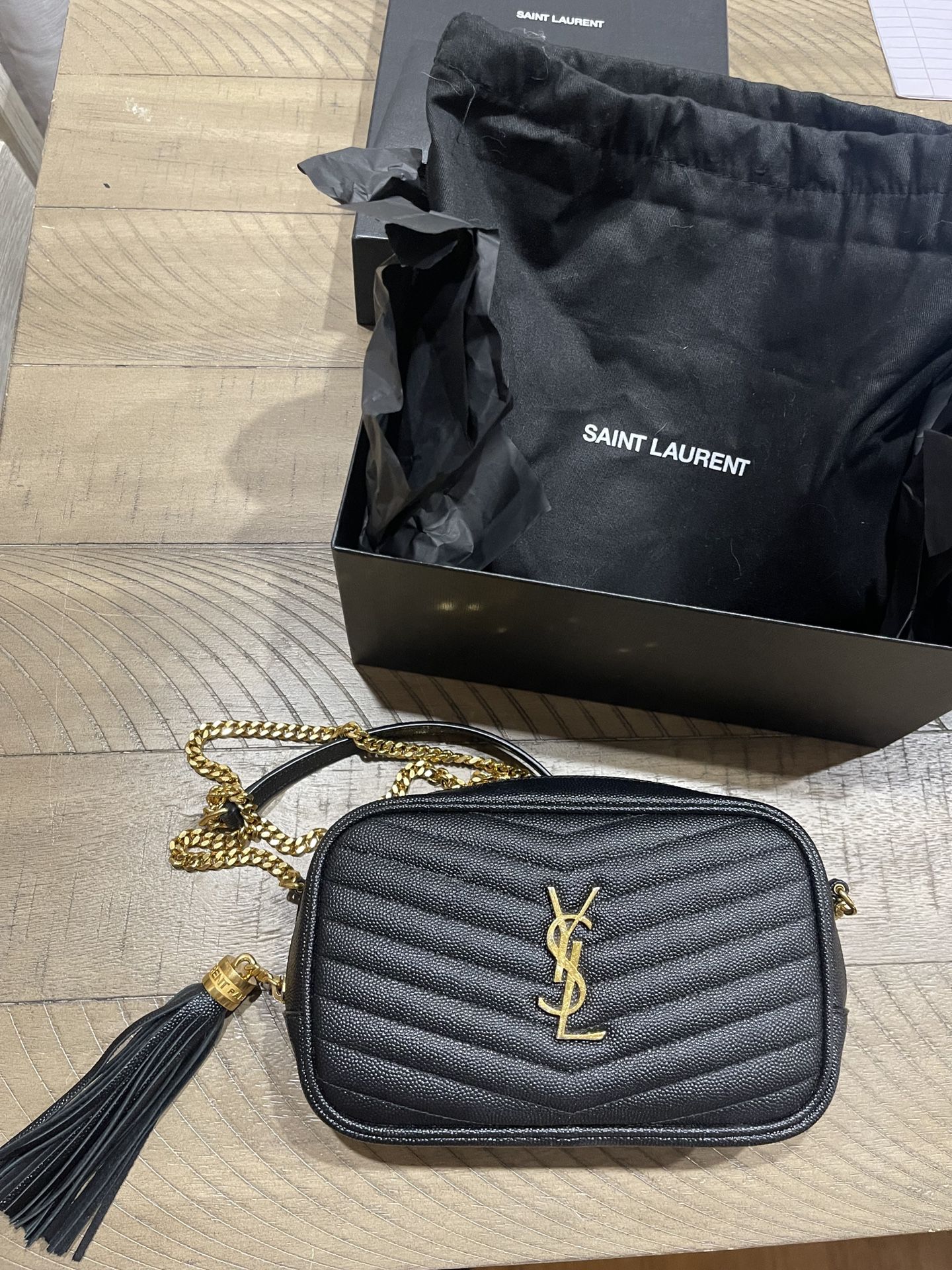 Ysl Loulou Small Chain In Quilted Y Leather Bags for Sale in New York, NY -  OfferUp