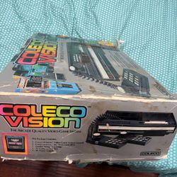 Colecovision Console And Games Not Tested
