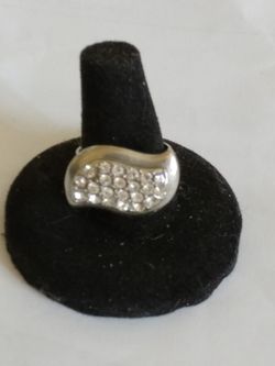 Pave Rhinestone Ring