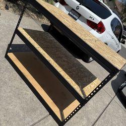 Black Metal Rack/Storage (3-Tier)