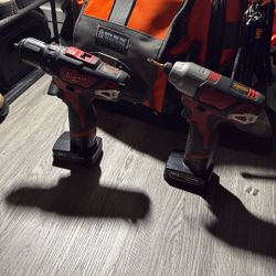 Milwaukee Impact And Drill 