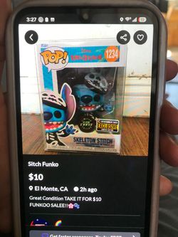 Stitch funko poo