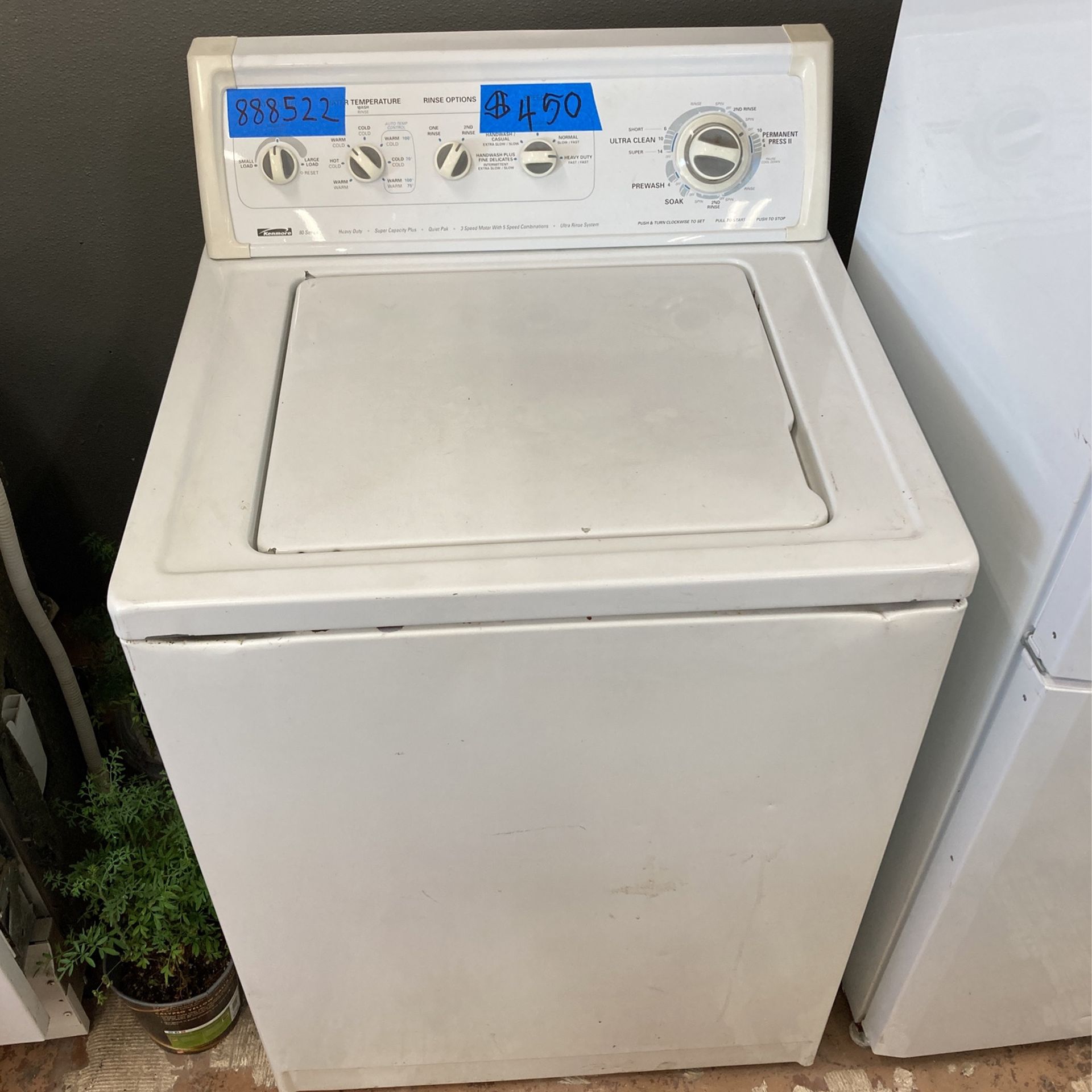 Kenmore Top Load Washer Used San Jose 888522