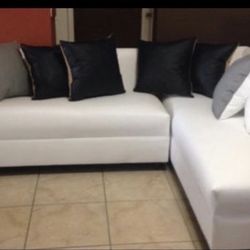 Leather Sectional Sofa Never Used 